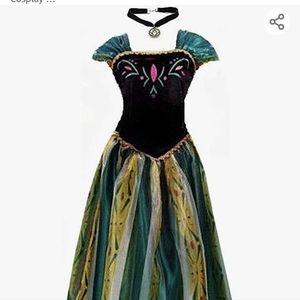 Anna from Frozen coronation day dress
